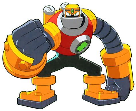 Megaman Nt Warrior Gutsman Mega Man Art Character Design Mega Man