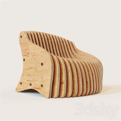 3d Models Arm Chair Parametric Seat