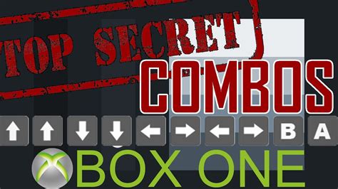 Xbox One Secret Button Combos Youtube