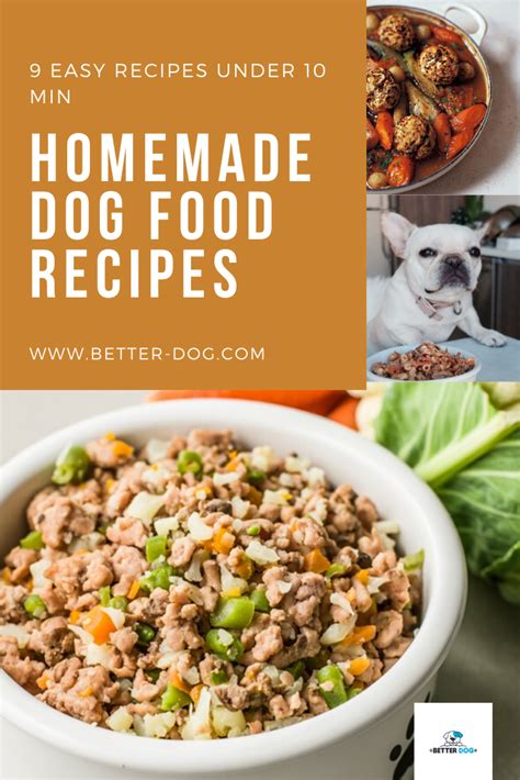 Mix the pumpkin, softened coconut oil, and water together in a large bowl. 9 Easy-to-make Homemade Dog Food Recipes in 2020 ...
