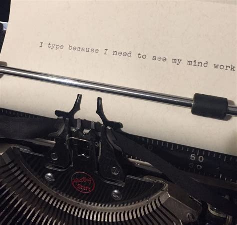 The Typewriter Revolution Blog “i Type Because” Winner