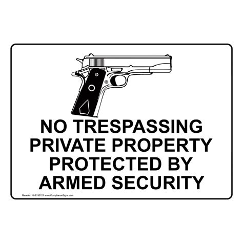 no trespassing sign no trespassing private property protected