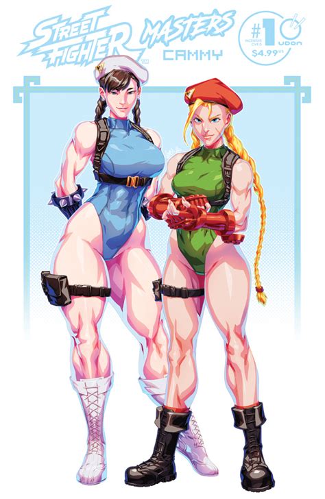 Chun Li And Cammy White Street Fighter And 1 More Drawn By Chamba And Udonentertainment