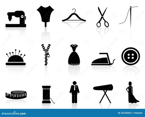 Tailor Icons Set Stock Photography Image 32220062