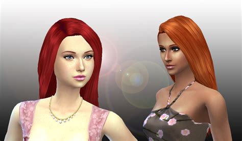 Sims 4 Hairs Mystufforigin Straight Hair