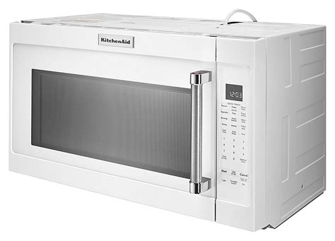 Kitchenaid Cu Ft Over The Range Microwave With Sensor Cooking