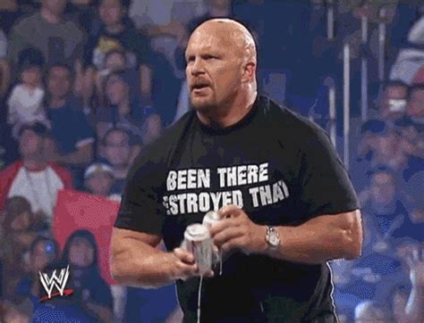 Currently, the man occupies himself with acting, producing, as nationality: Stone Cold Steve Austin GIFs - Find & Share on GIPHY