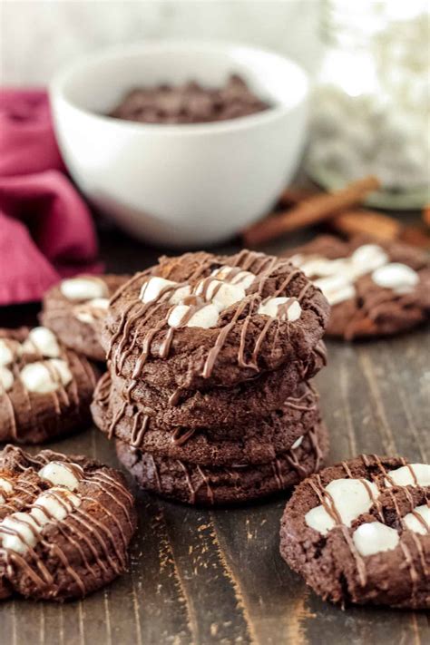These Mexican Hot Cocoa Cookies Taste Like A Mexican Hot Chocolate In Cookie Fo Mexican Hot