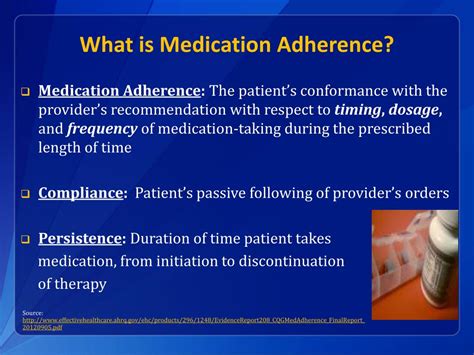 Ppt Medication Adherence Powerpoint Presentation Free Download Id