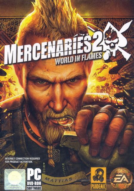 Mercenaries 2 World In Flames Dvd Rom For Windows