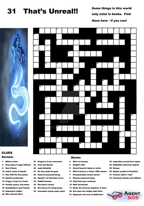 That's Unreal Crossword by Agent505 on DeviantArt
