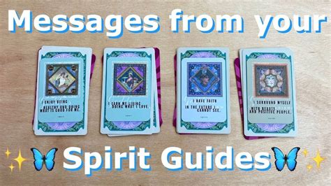 🦋 Messages From Your Spirit Guides 🦋 Pick A Card Youtube