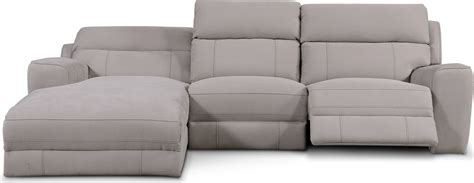 Newport 3 Piece Dual Power Reclining Sectional With Chaise Reclining
