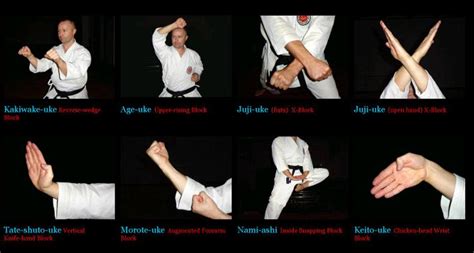 Shotokan Karate Terminology Uke Blocks 2