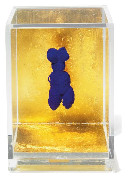 Yves Klein 1928 1962 Petite Vénus Bleue Christies