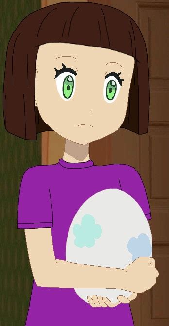 Hannah Phillips Holding A Pokemon Egg By Alexor132 On Deviantart