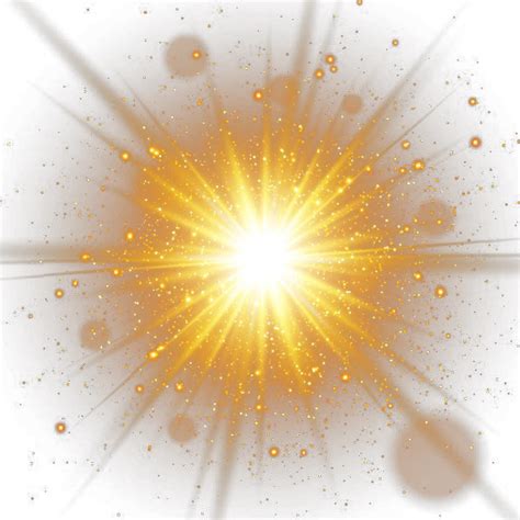 Download Decorative Gold Efficacy Light Spot Effect