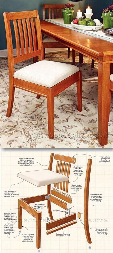 Dining Chair Templates Web How We Built Our Own Dining Chairs With