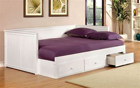 Wolford White Full Size Storage Daybed From Furniture Of