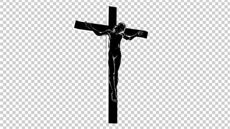 Jesus Christ On The Cross 3d Silhouette The Cross Of Christ Video