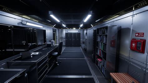 Modular Sci Fi Office Unreal Engine 4 — Polycount