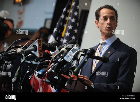 file photo u s rep anthony weiner d ny announces his resignation ten days after the