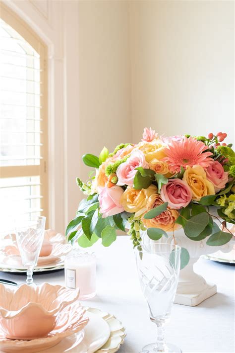 Spring Flower Arrangement Home Design And Lifestyle Jennifer Maune