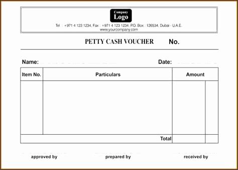 Printable Petty Cash Receipt Template Printable Templ Vrogue Co