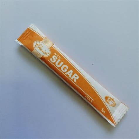 Tzx 】white Sugar Sachet 1 Packet 5g X 250 Sticks Shopee Malaysia