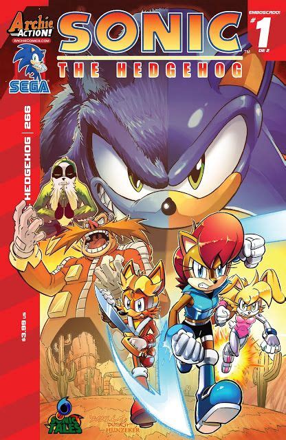 Sonic Tales Sonic The Hedgehog 266 Sonic Unleashed Archie Comics