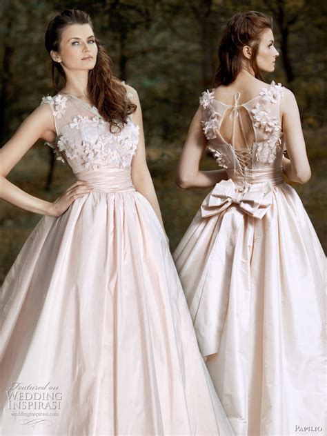 Get some of the best champagne gowns at low price to creating a feeling of warmth and brightness, champagne collection is designed with playful, light champagne bridesmaid dresses are romantic inspiration with flowers in shadow of white. Papilio 2011 Wedding Dresses | Wedding Inspirasi