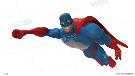 Superhero Animated Stock Animation 167126