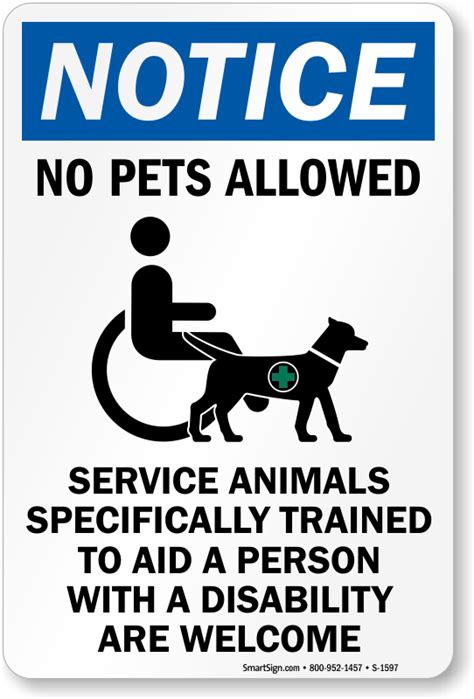 No Pets Allowed Signs : Keep Pets Away