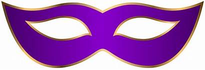 Mask Transparent Carnival Clip Purple Clipart Yopriceville
