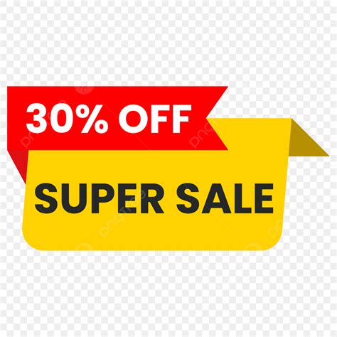 30 Off Sale Vector Hd Png Images 30 Off Super Sale Offer Banner Png