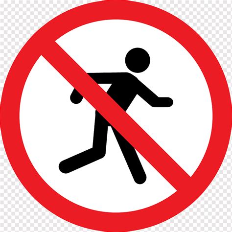 Prohibido Correr Icono Png Pngwing