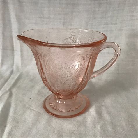 Discover great deals on the many hard to find items available only on ebay! Beautiful large Royal Lace depression glass pink pitcher ...
