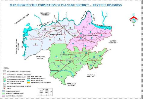 List Of Mandals In Palnadu District And Map