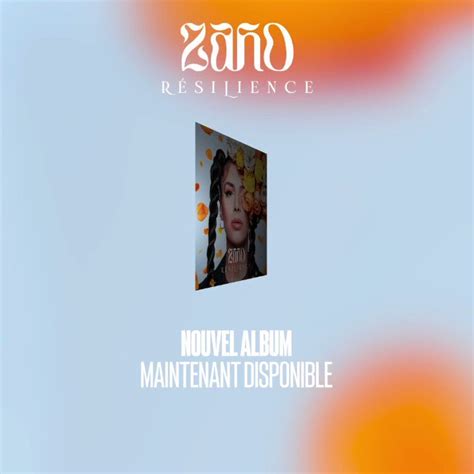Zaho On Twitter Ça Y Est ⌛️ Lalbum Résilience Est Enfin