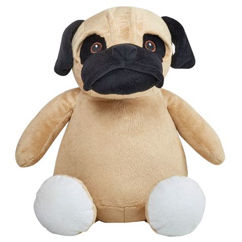 Personalized Pug Puppy Cubbies Stuffed Animal Celtique Creations