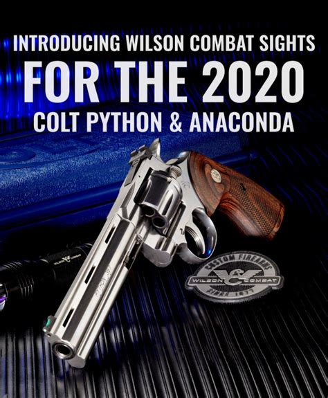 Wilson Combat Introduces Sights For The 2020 Colt Python And Anaconda Outdoor Wire