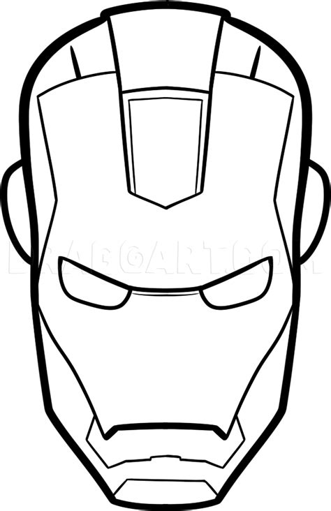 The boots, gloves and helmet all become much easier to draw when the focus is just on the main shape. How To Draw Iron Man Easy, Step by Step, Drawing Guide, by ...