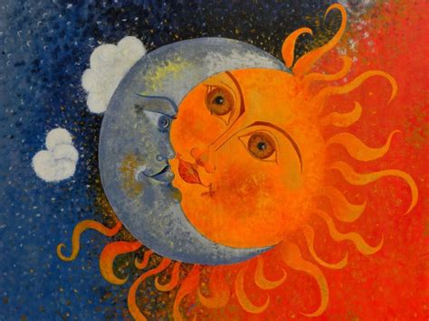 Sun And Moon Desktop Wallpaper Wallpapersafari