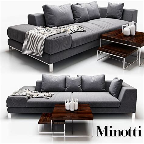 Choose from 15 authentic minotti sofas for sale on 1stdibs. Sofa Minotti HAMILTON ISLANDS 3D model | CGTrader