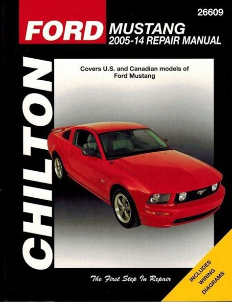 Ford Mustang Repair Service Manual 2005 2014 Chilton 26609