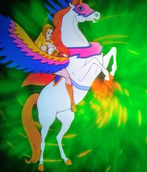 Swift Wind Transforming For The First Time Unicorn Wings Heman She