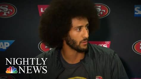 Nike Unveils New Commercial Featuring Colin Kaepernick Despite Controversy Nbc Nightly News
