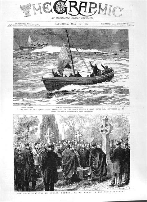 Amazon｜1882 のダブリン葬儀の Burke Glasnevin Jeannette の救命ボート｜アートワーク・ポスター オンライン通販