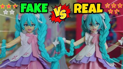 Fake Rapunzel Miku Figure Vs Real Rapunzel Miku Figure Hatsune Miku