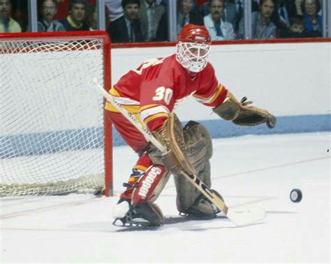 Mike Vernon Calgary Flames Nhl Hockey Hockey Goalie Calgary